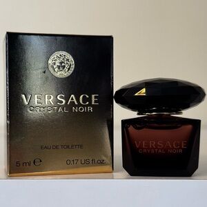 *NEW* Versace Crystal Noir Eau De Toilette 5mL
